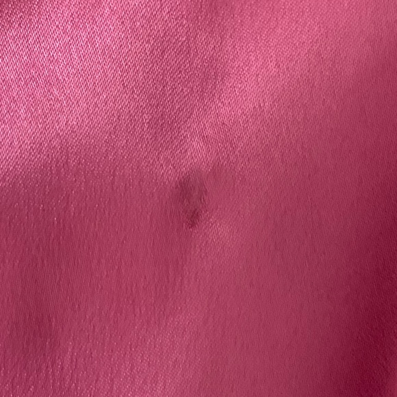 NWT Victoria’s Secret Silk Mini Robe: Pink with Cream Belt & Beaded Buckle M/L - Picture 6 of 16